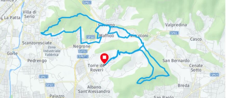 Tour guidato in ebike a Moscato di Scanzo