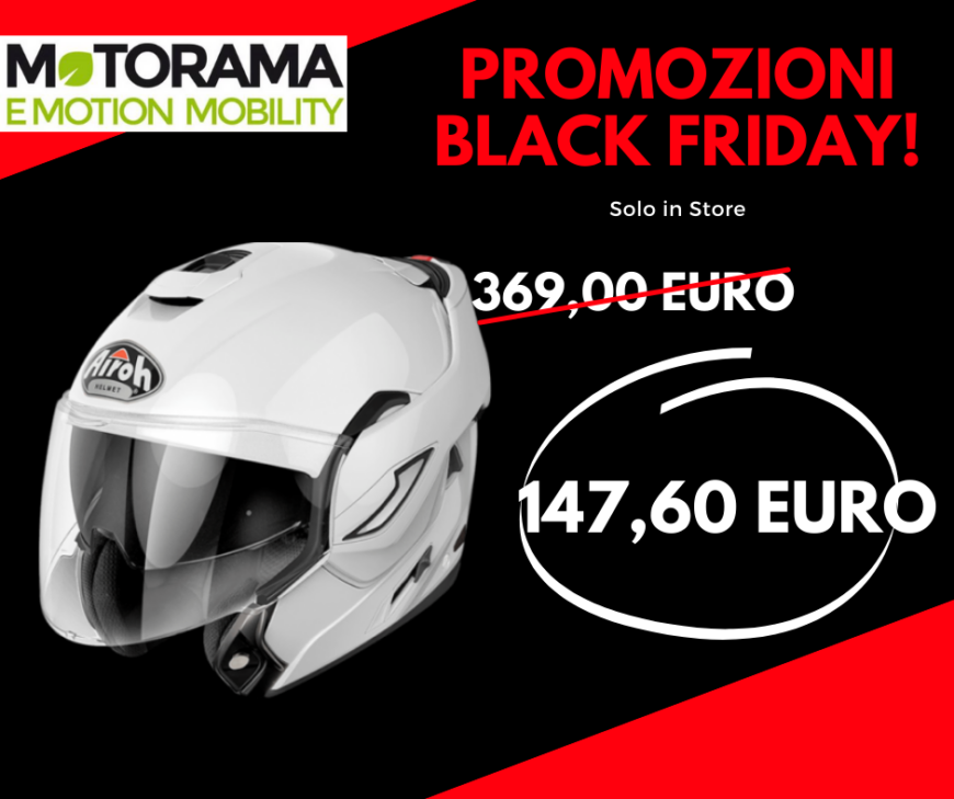 Black friday casco moto