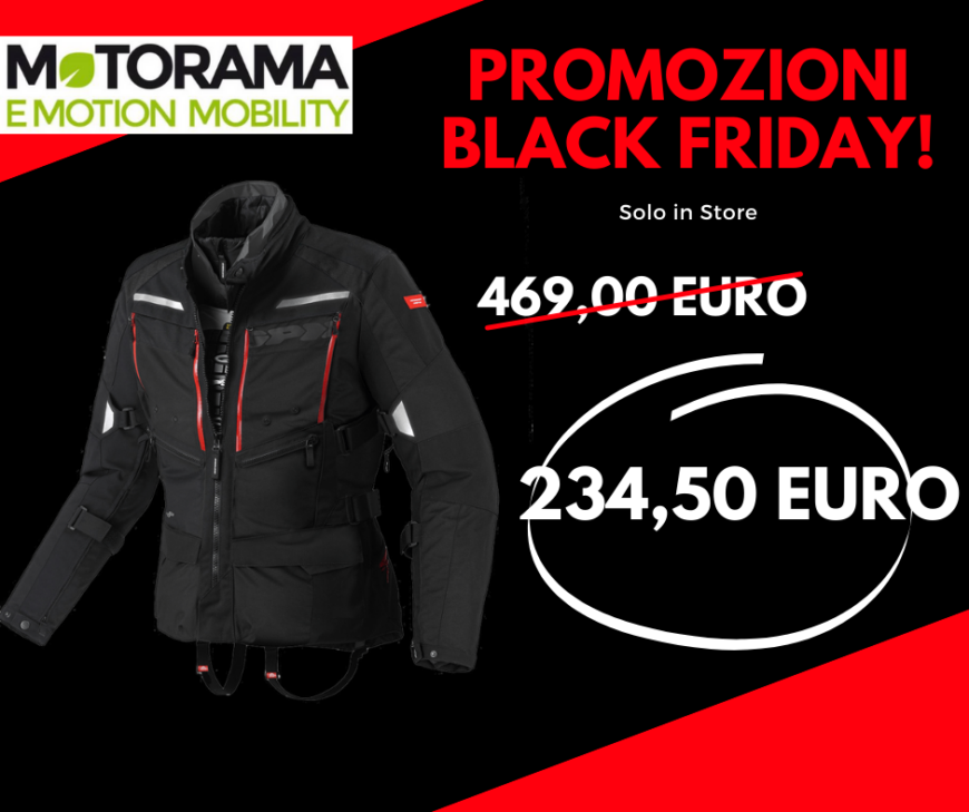 giacca moto sconto