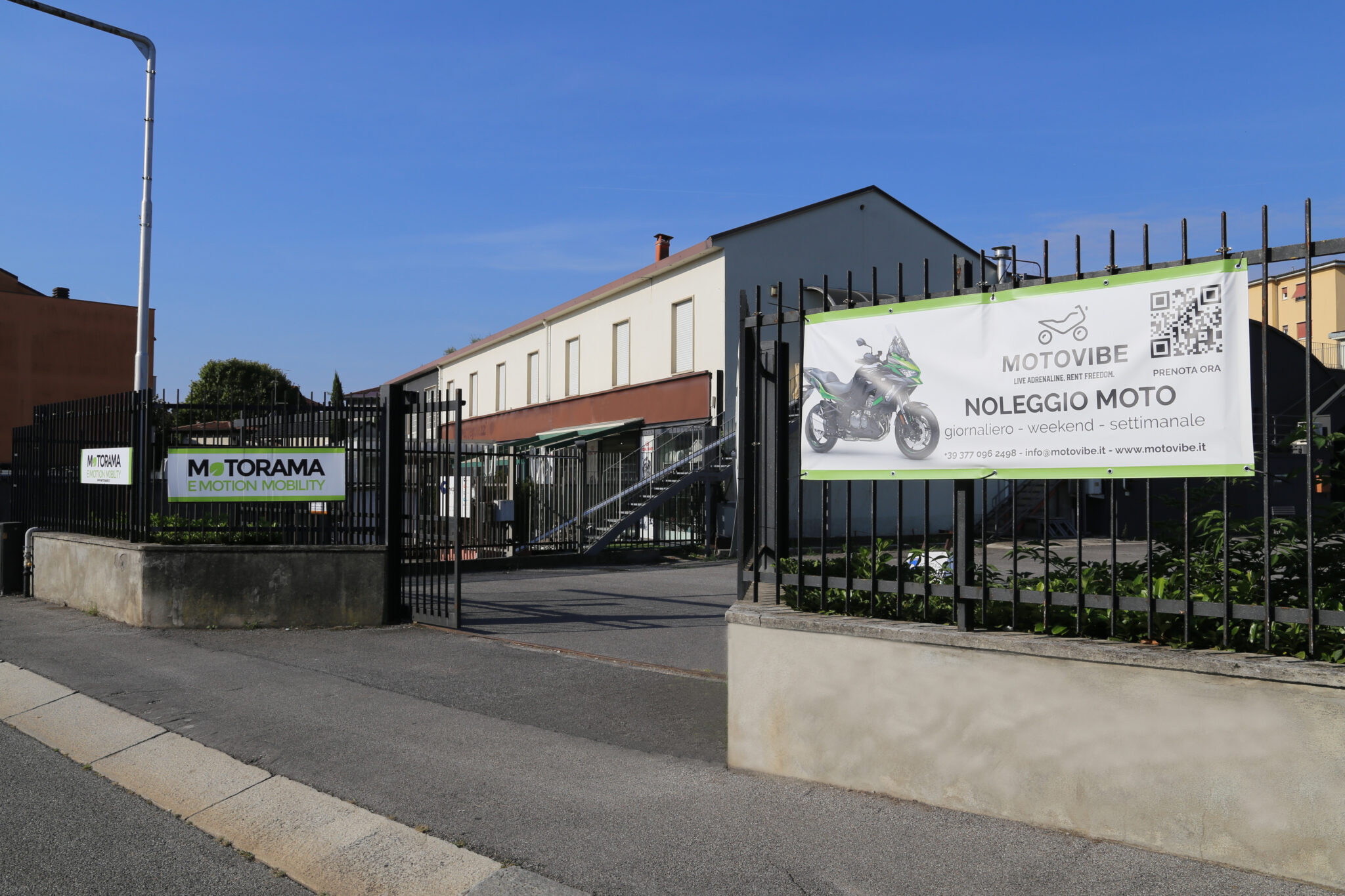 NOLEGGIO in collaborazione con Motovibe